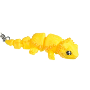 Agama żółta - brelok do kluczy